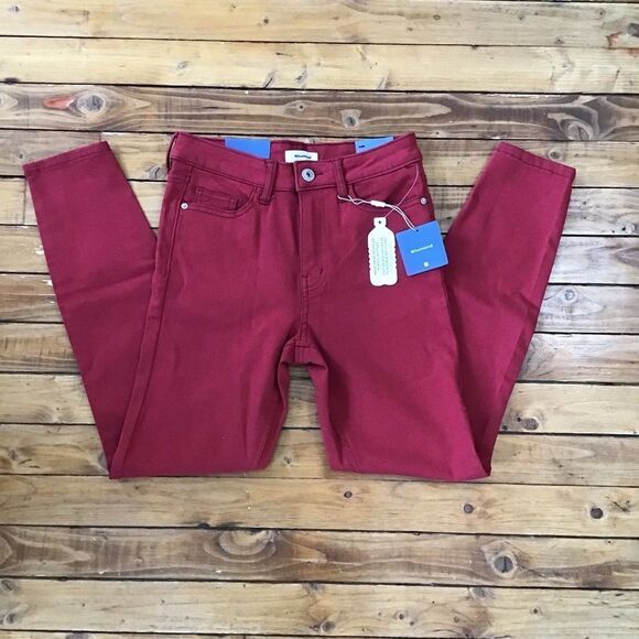 BLUMIND high rise waisted stretchy jeans pants size 26 eco responsible skinny - Picture 1 of 8